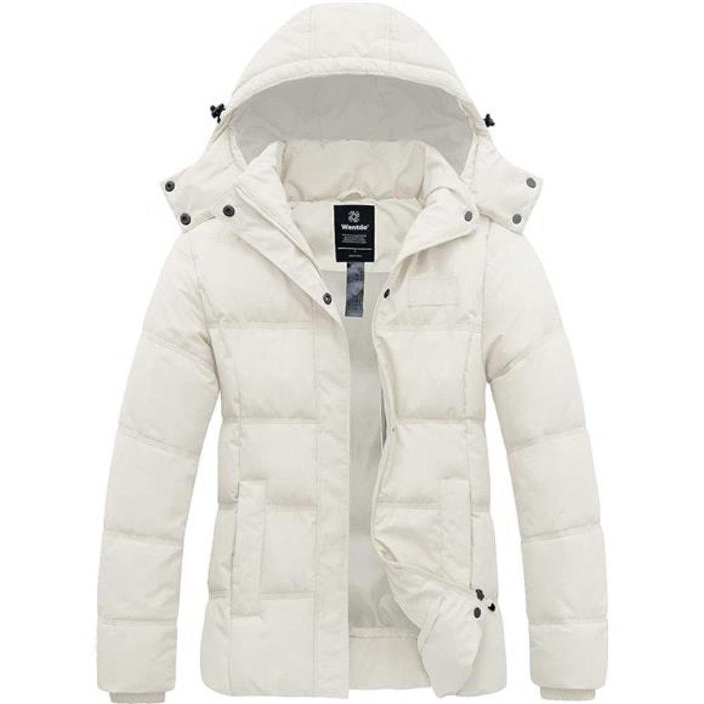 Women's Hooded Warm Winter Coat Quilted Thicken Puffer Jacket